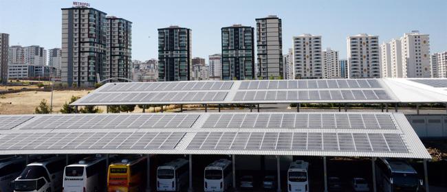 güneş enerjili otogar